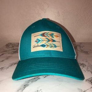 Columbia Baseball Cap W/ Feathers